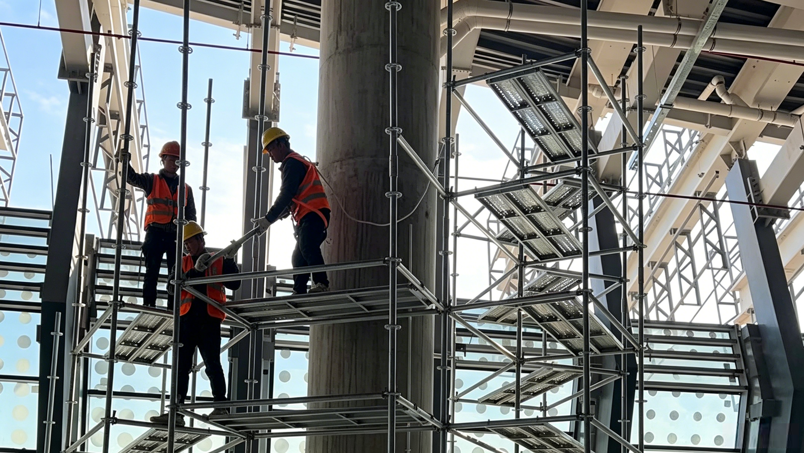TAXSCO curtain wall project