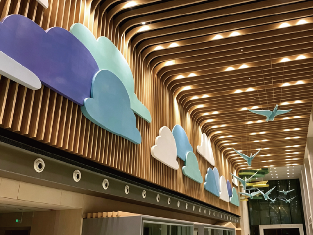 U-Shape Square Tube Ceiling Series