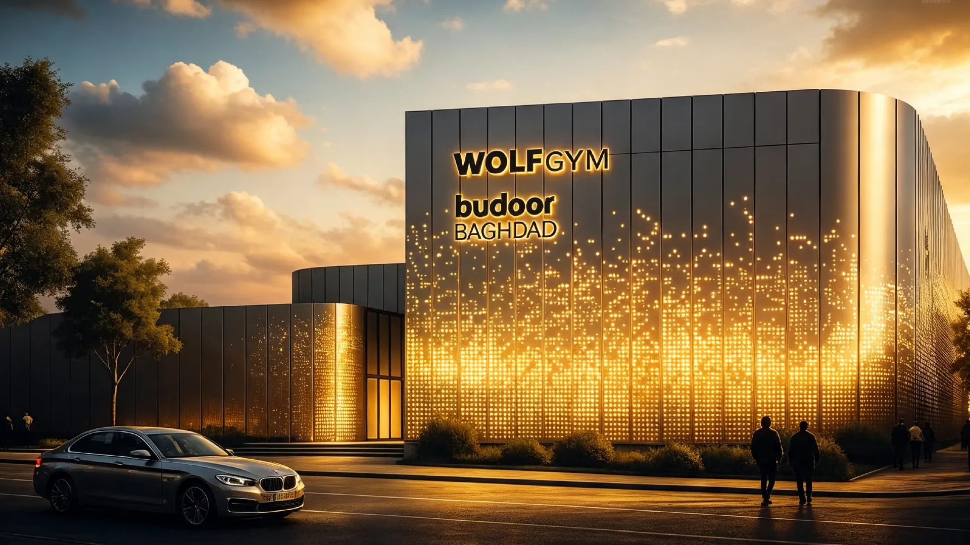 Illuminated Commercial Building Envelopes
