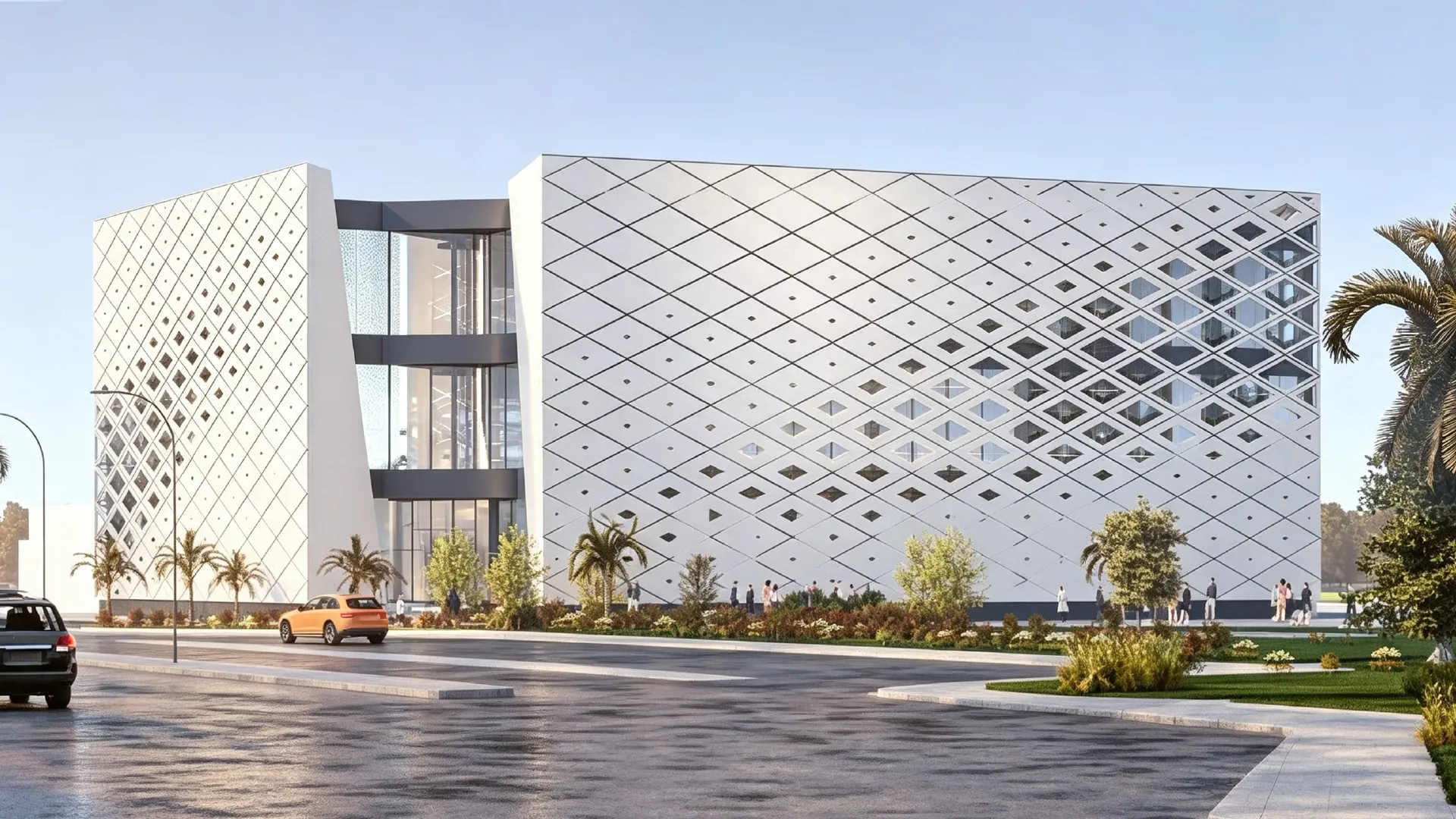 Precision Engineered Parametric Metal Facades