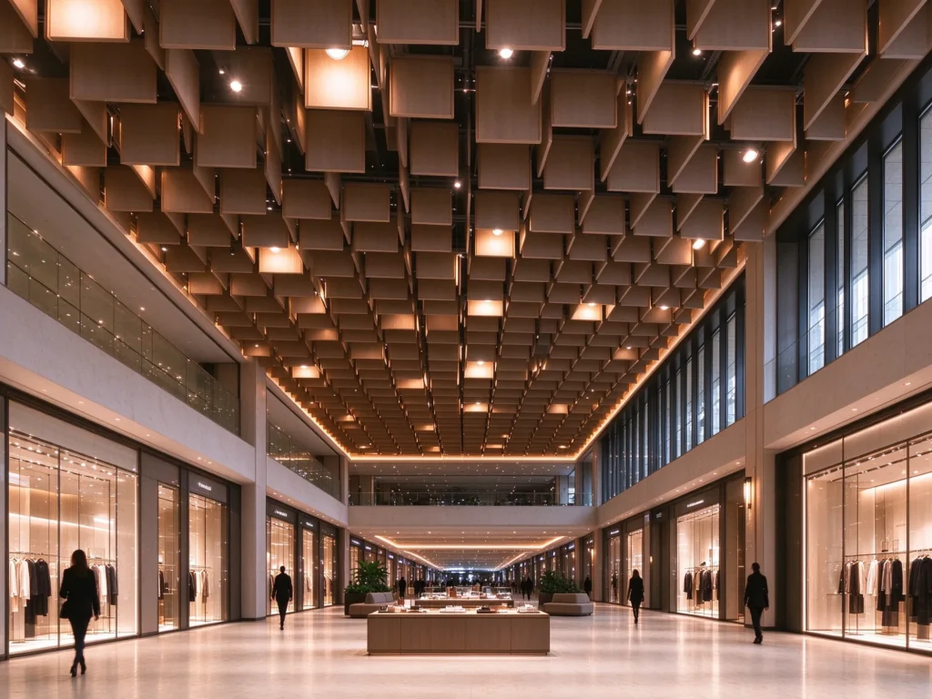 Descartes Matrix Hanging Panel Ceiling